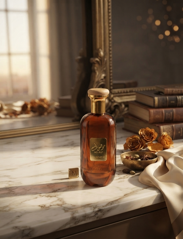 عطر موصوف قهوه ای